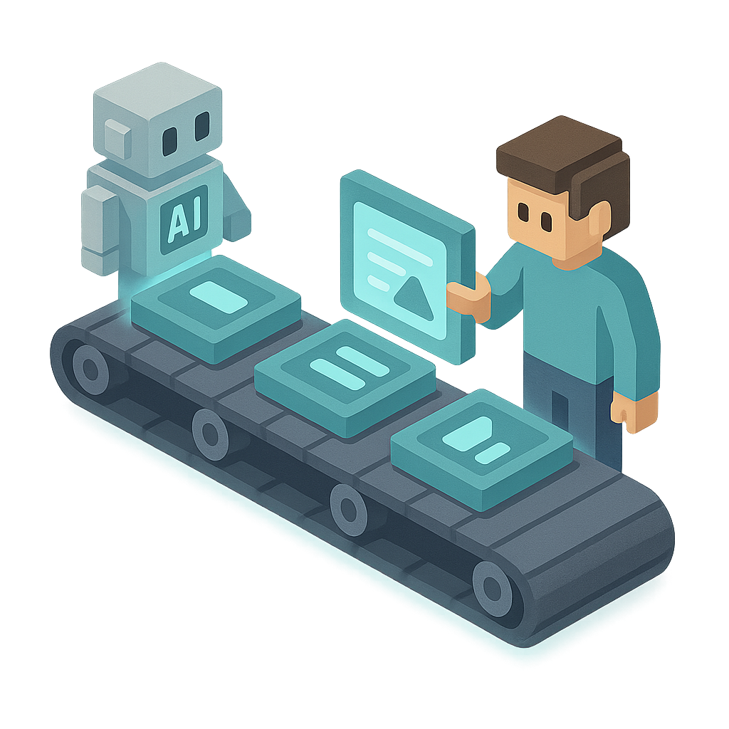 AI-assisted interface building